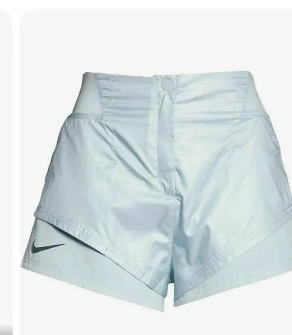 Nike City Ready Reflective High Cut 2 In 1 Shorts CJ4147 Aura Blue Sz Sm